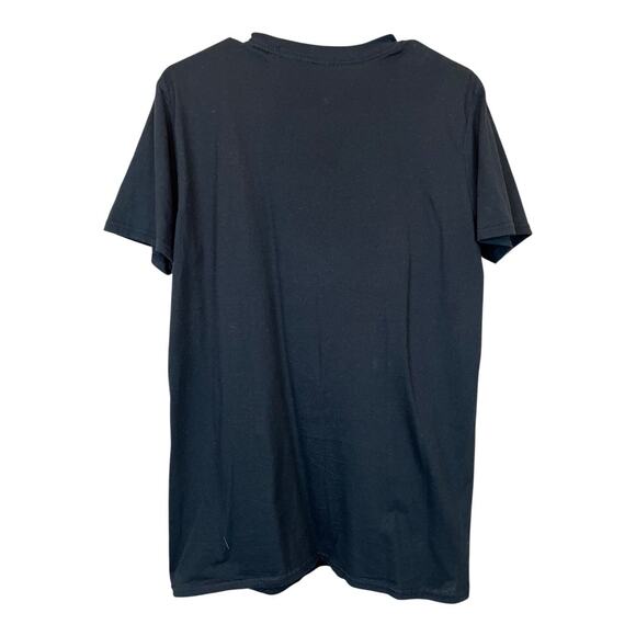 Womens T-Shirt Tee Shirt Casual Comfy Country Music Johnny Cash Large Black - Picture 2 of 3